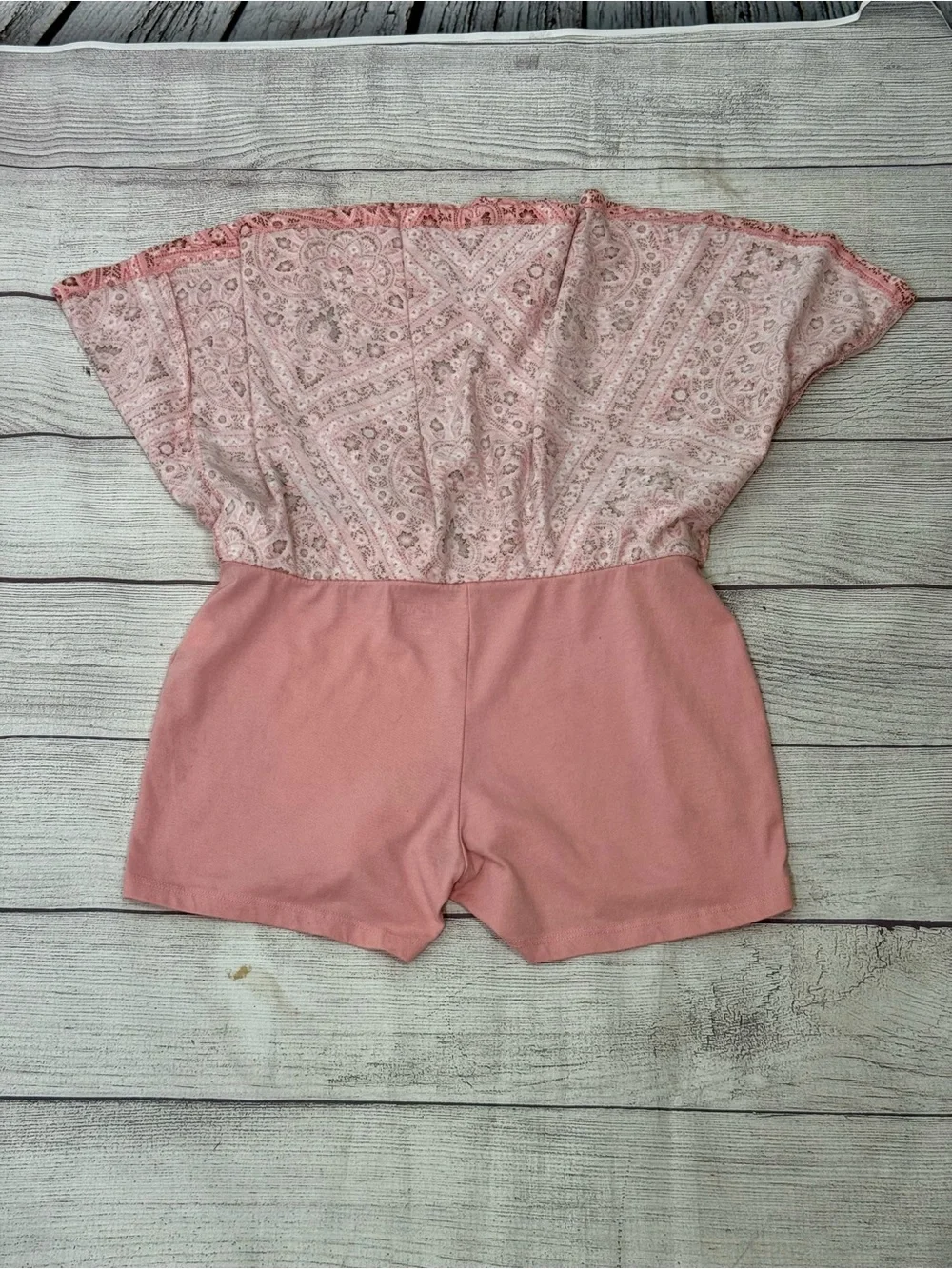 The Children’s Place Girls Pink Paisley Skort Size XXL (16) Pull-On Skirt Shorts